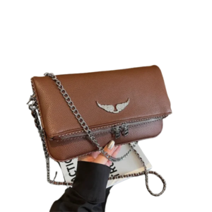 2026 New French-Style Foreign Trade Classic Fashionable and Versatile Chain Clamshell