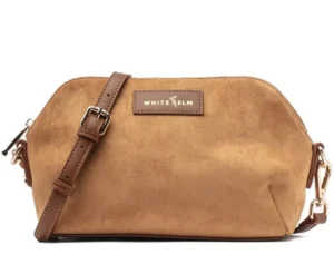 Honest Review: White Elm Rosette Vegan Suede Crossbody Bag & Chic Alternative